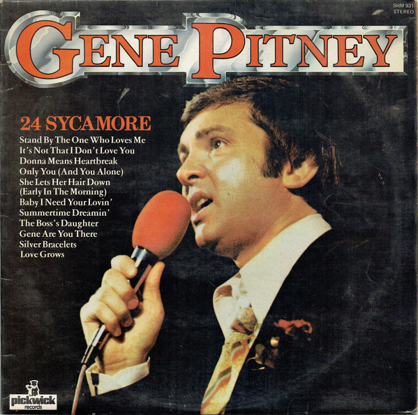 Gene Pitney - 24 Sycamore - Used Vinyl Record image 1