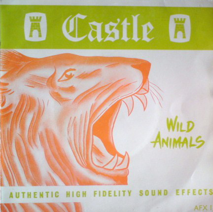 Frederick Judd - Sounds Of  Wild Animals - Used Vinyl Record 7" image 1