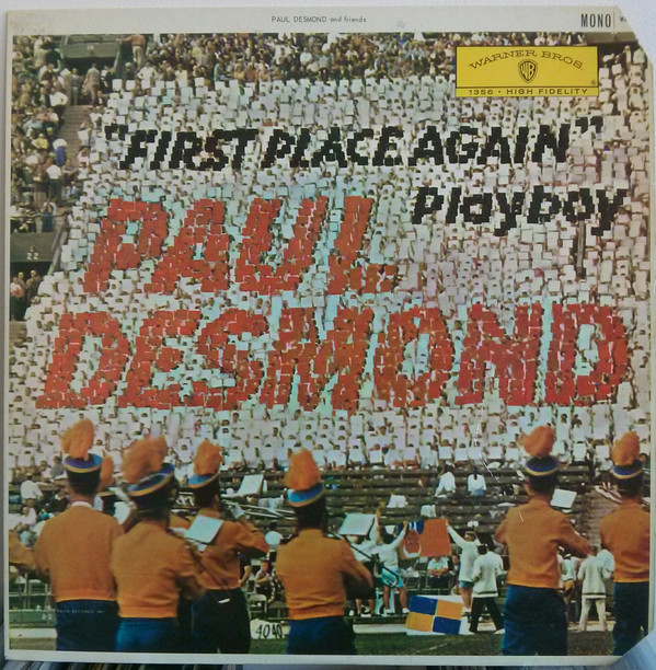 Paul Desmond - "First Place Again" Playboy - Used Vinyl Record image 1