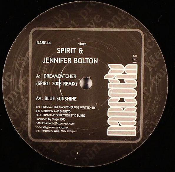 Spirit - Dreamcatcher ( 2003 Remix) / Blue Sunshine - Used Vinyl Reco image 1