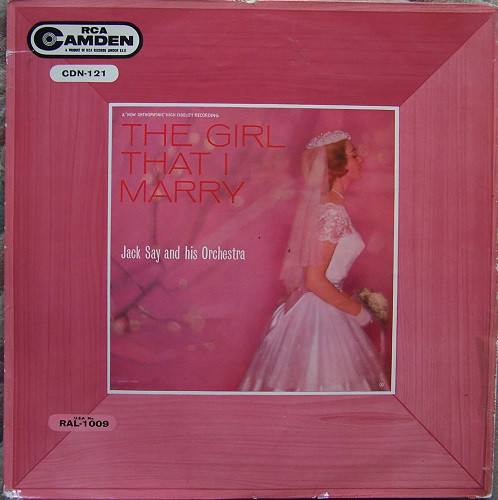 Jacques Say Et Son O - Girl That I Marry (The Music Of Irving Berlin) image 1