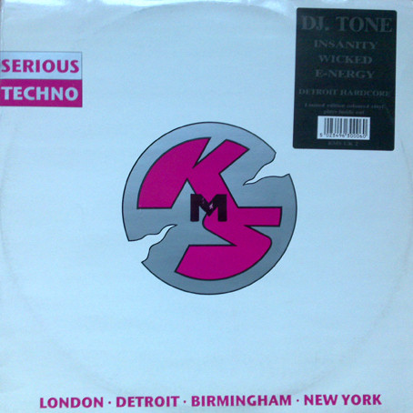 DJ Tone - Insanity - Used Vinyl Record 12" image 1