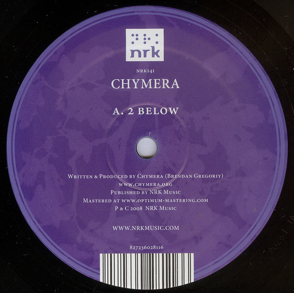 Chymera - 2 Below / Saphiron - Vinyl Record 12" image 1