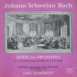 Suites For Orchestra, No. 2 In B-Minor With Solo Flute. No. 3 In D-Major