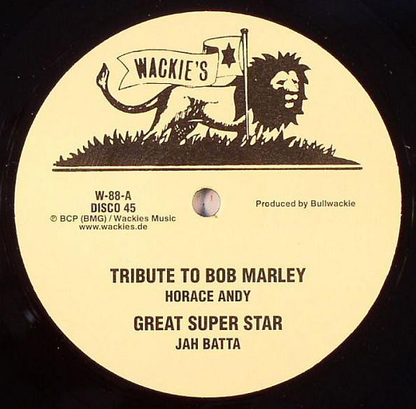 Horace Andy - Tribute To Bob Marley - Used Vinyl Record 12" image 1