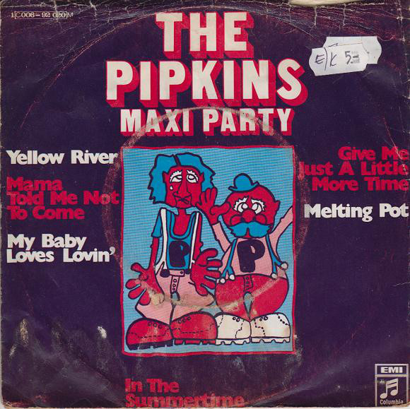 Pipkins - Pipkins Maxi Party - Used Vinyl Record 7" image 1