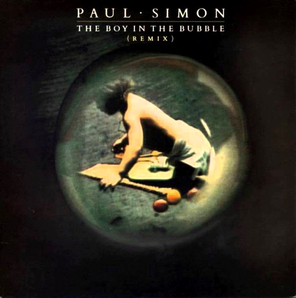 Paul Simon - Boy In The Bubble (Remix) - Used Vinyl Record 7" image 1