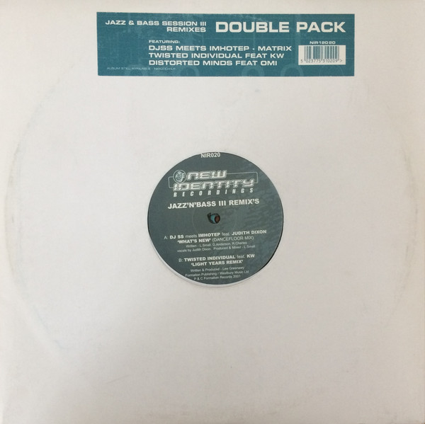 Various - Jazz & Bass Session 3 Remixes - Vinyl Record 12" image 1