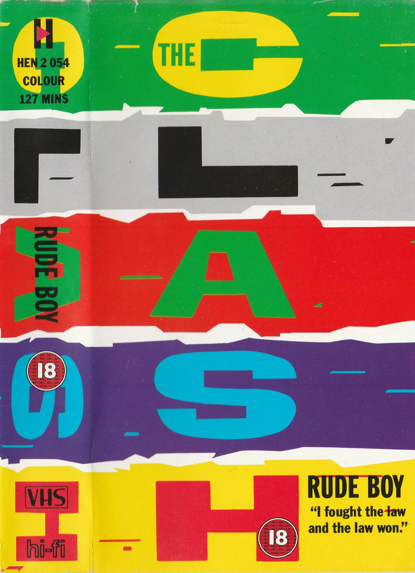 Clash - Rude Boy - Used VHS image 1