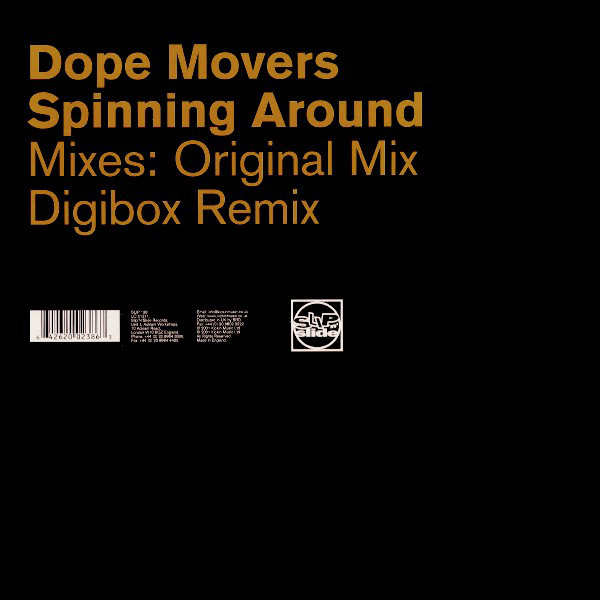 Dope Movers - Spinning Around - Used Vinyl Record 12" image 1