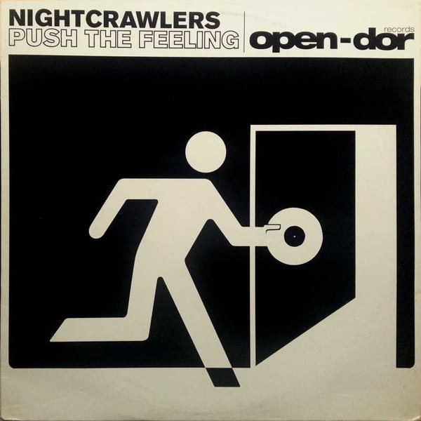 Nightcrawlers - Push The Feeling - Used Vinyl Record 12" image 1