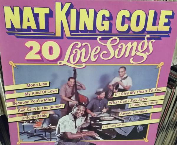 Nat King Cole - 20 Love Songs - Used Vinyl Record image 1
