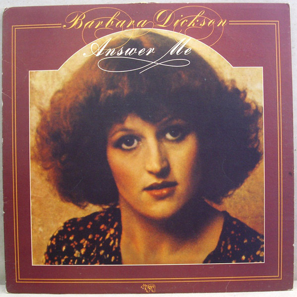 Barbara Dickson - Answer Me - Used Vinyl Record image 1