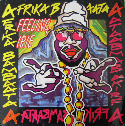Afrika Bambaataa - Feeling Irie - Used Vinyl Record 12" image 1