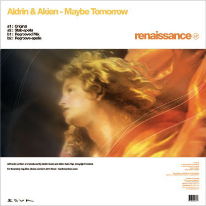 Aldrin & Akien - Maybe Tomorrow - Used Vinyl Record 12" image 1