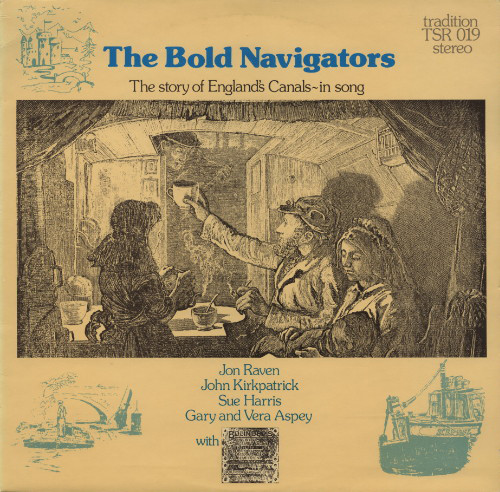 Jon Raven - Bold Navigators - Used Vinyl Record image 1