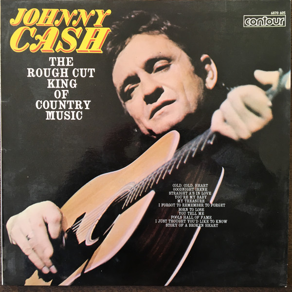Johnny Cash - Rough Cut King Of Country Music - Used Vinyl Record image 1