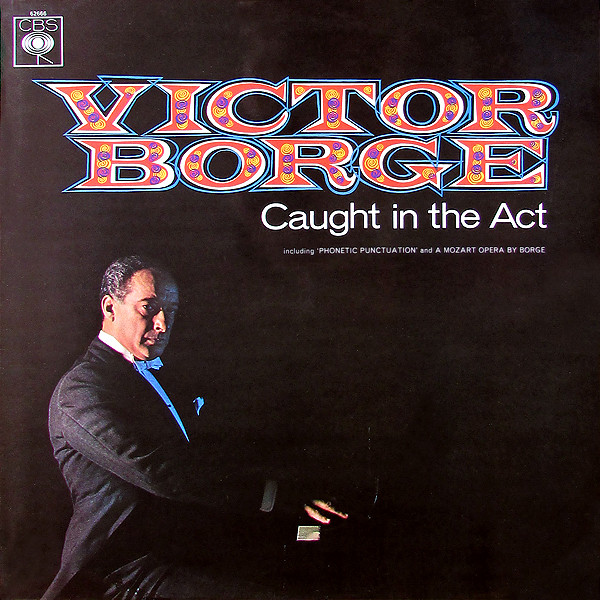 Victor Borge - Caught In The Act - Used Vinyl Record image 1