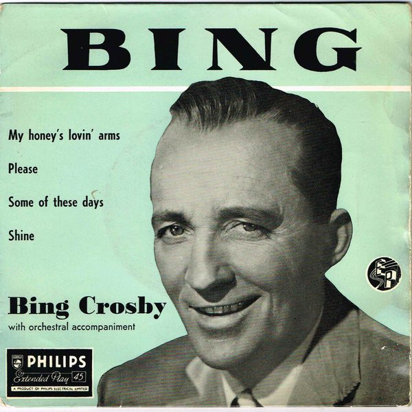 Bing Crosby - Bing - Used Vinyl Record 7" image 1