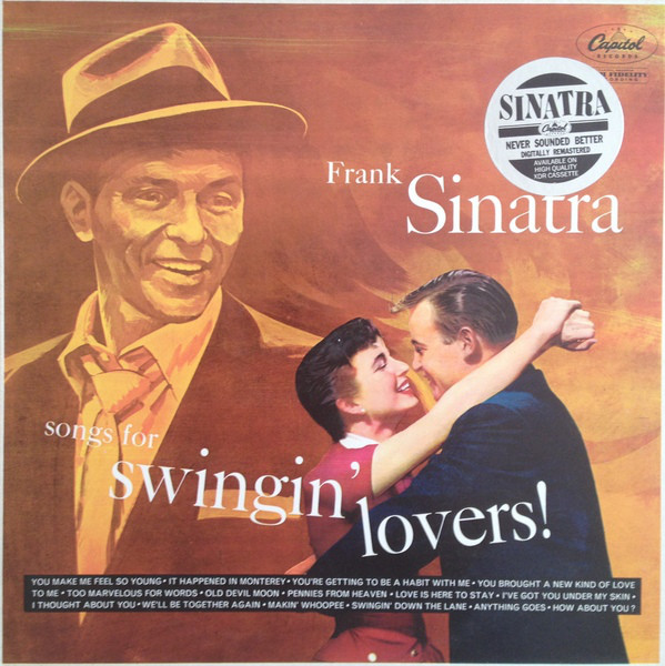 Frank Sinatra - Songs For Swingin' Lovers! - Used Vinyl Record image 1