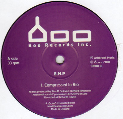 E.M.P. - Compressed In Rio / Rio Minor - Used Vinyl Record 12" image 1