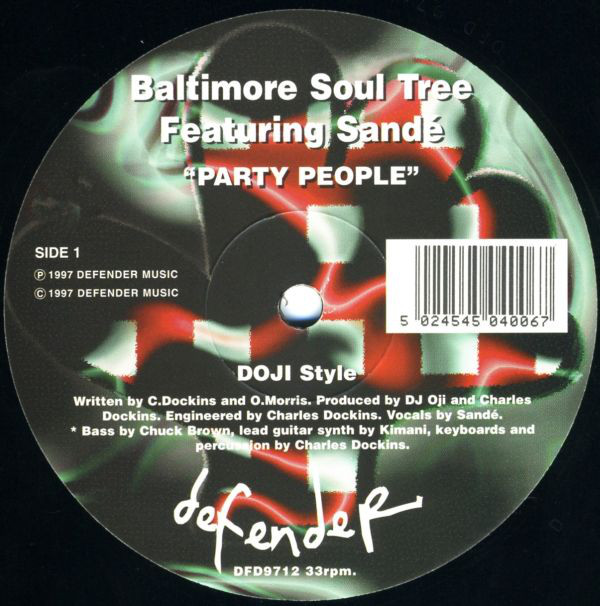 Baltimore Soul Tree - Party People - Used Vinyl Record 12" image 1