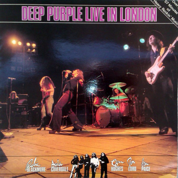 Deep Purple - Live In London - Used Vinyl Record image 1