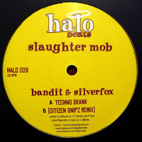Slaughter Mob - Techno Skank - Vinyl Record 12" image 1