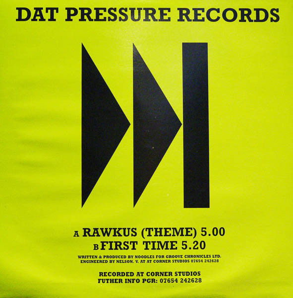 Noodles - Rawkus (Theme) / First Time - Vinyl Record 12" image 1