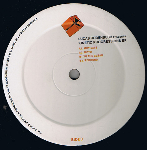 Lucas Rodenbush - Kinetic Progressions E.P. - Vinyl Record 12" image 1