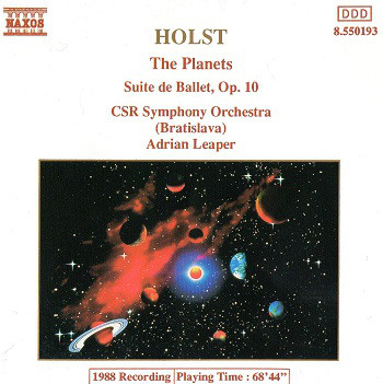 Gustav Holst - Planets / Suite De Ballet, Op. 10 - Used CD image 1