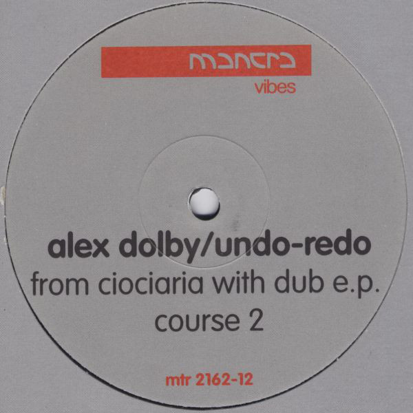 Alex Dolby - From Ciociaria With Dub E.P. (Course 2) - Used Vinyl Rec image 1