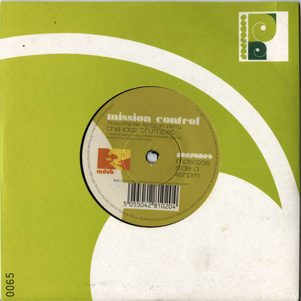 Mission Control - Last Trumpet - Used Vinyl Record 7" image 1