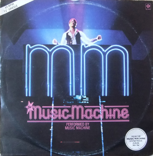 Music Machine - / Let Me Feel Your Heartbeat - Used Vinyl Record 12" image 1