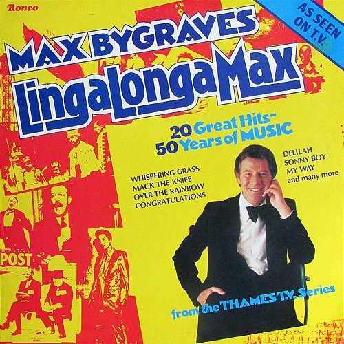 Max Bygraves - LingaLongaMax - Used Vinyl Record image 1