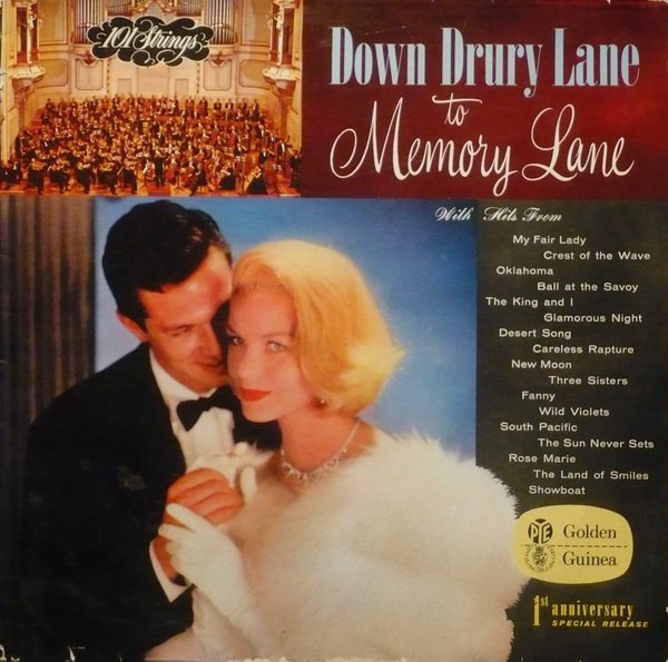 101 Strings - Down Drury Lane To Memory Lane - Used Vinyl Record