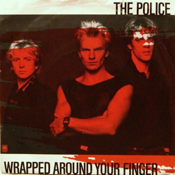 Police - Wrapped Around Your Finger - Used Vinyl Record 7" image 1