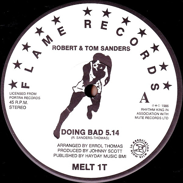 Robert & Tom Sanders - Doing Bad - Used Vinyl Record 12" image 1
