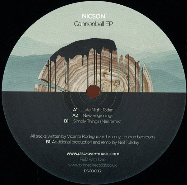 Nicson - Cannonball EP - Vinyl Record 12" image 1