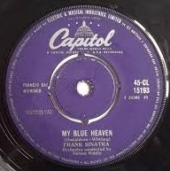 Frank Sinatra - My Blue Heaven / Sentimental Baby - Used Vinyl Record image 1