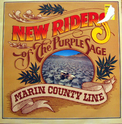 New Riders Of The Pu - Marin County Line - Used Vinyl Record image 1