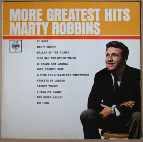 Marty Robbins - More Greatest Hits - Used Vinyl Record image 1