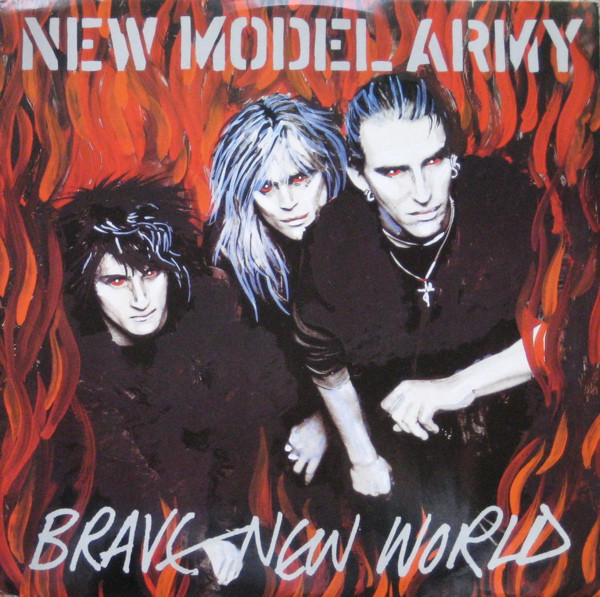 New Model Army - Brave New World - Used Vinyl Record 12" image 1