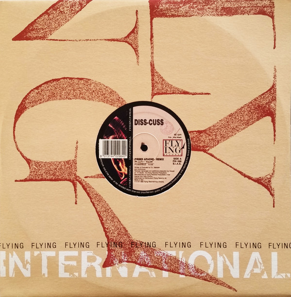 Diss-Cuss - Pissed Apache  (Remix) - Used Vinyl Record 12" image 1