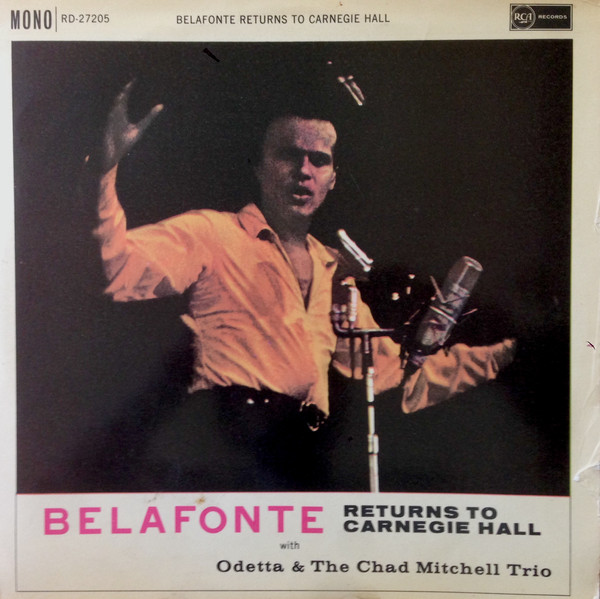 Harry Belafonte - Belafonte Returns To Carnegie Hall - Used Vinyl Rec image 1