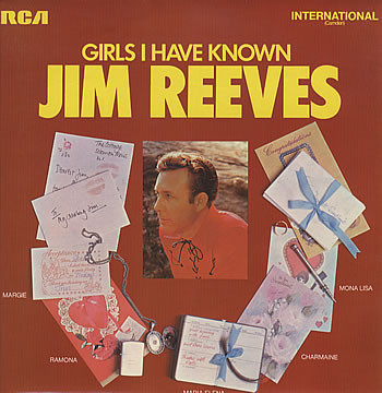 Jim Reeves - Girls I Have Known - Used Vinyl Record image 1