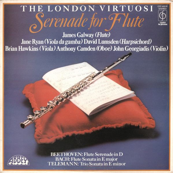 London Virtuosi - Serenade For Flute - Used Vinyl Record image 1