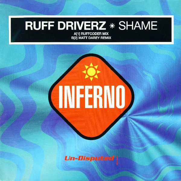Ruff Driverz - Shame - Used Vinyl Record 12" image 1