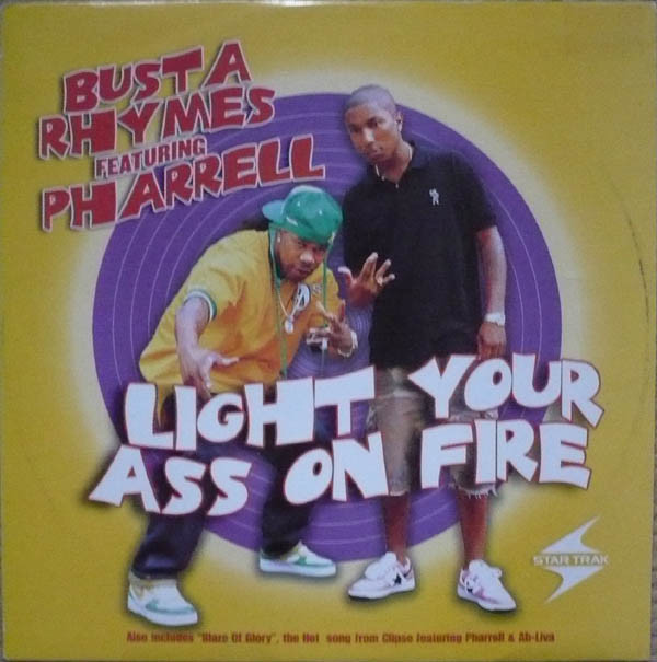 Busta Rhymes - Light Your Ass On Fire - Used Vinyl Record 12" image 1