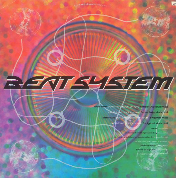 Beatsystem - Don't Hold Back On Love - Used Vinyl Record 12" image 1
